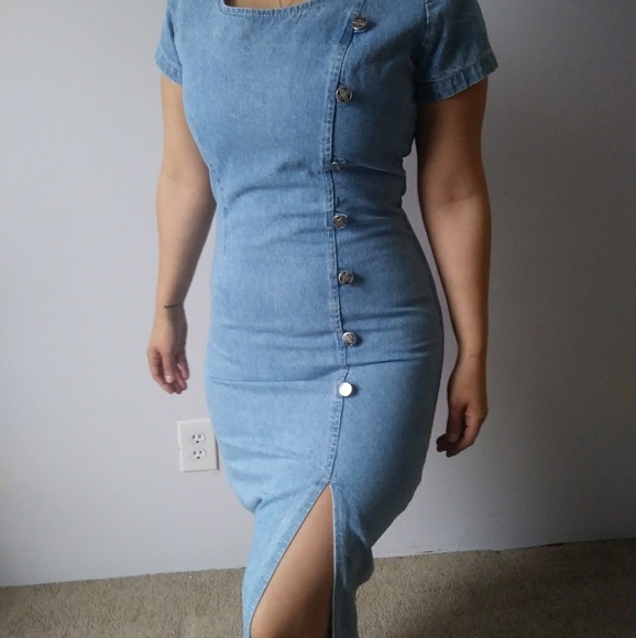 denim dress penneys